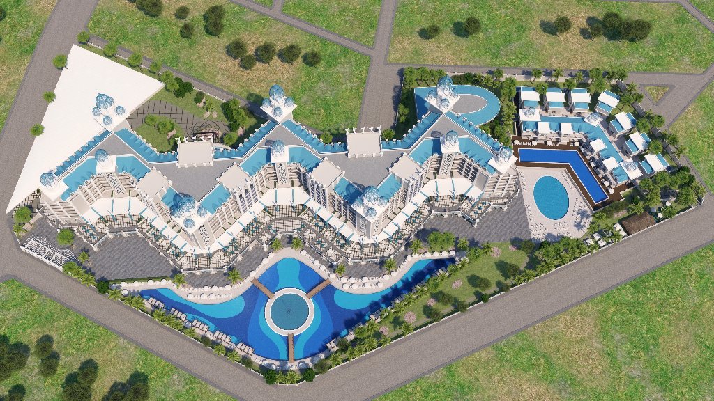 Granada luxury belek 5 карта отеля